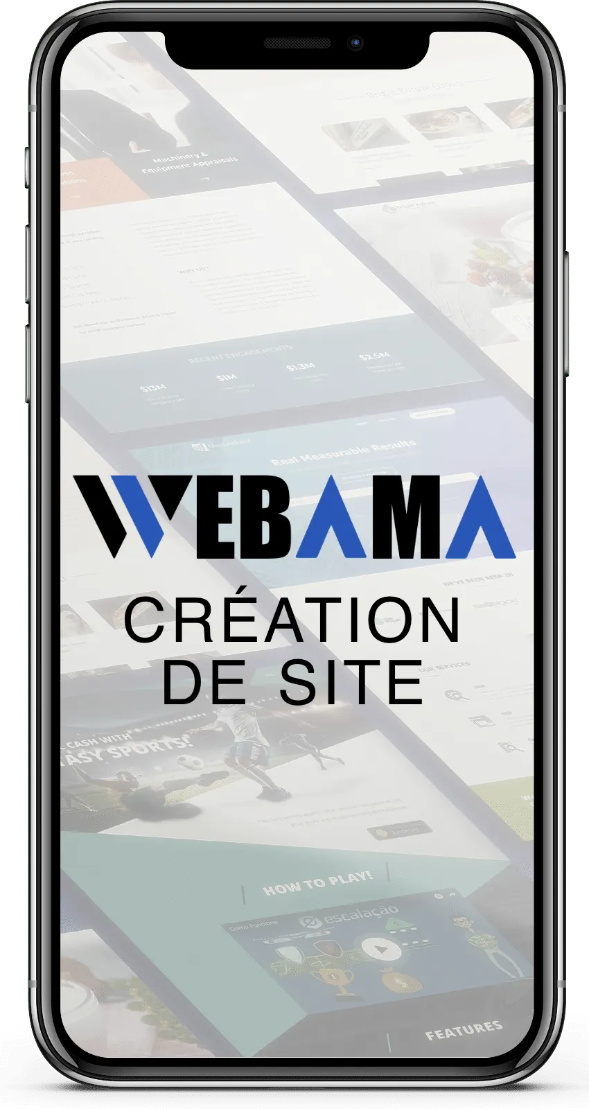 Création de site sur smartphone