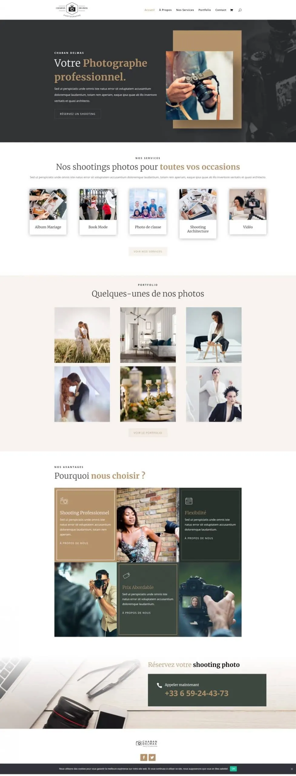 Site web réalisé : Maypresta Services